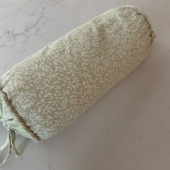 FINAL MARKDOWN!! Oblong Accent Pillow in Leafy Pattern - Picture 2 of 5